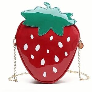 NEW Novelty Strawberry Crossbody Bag